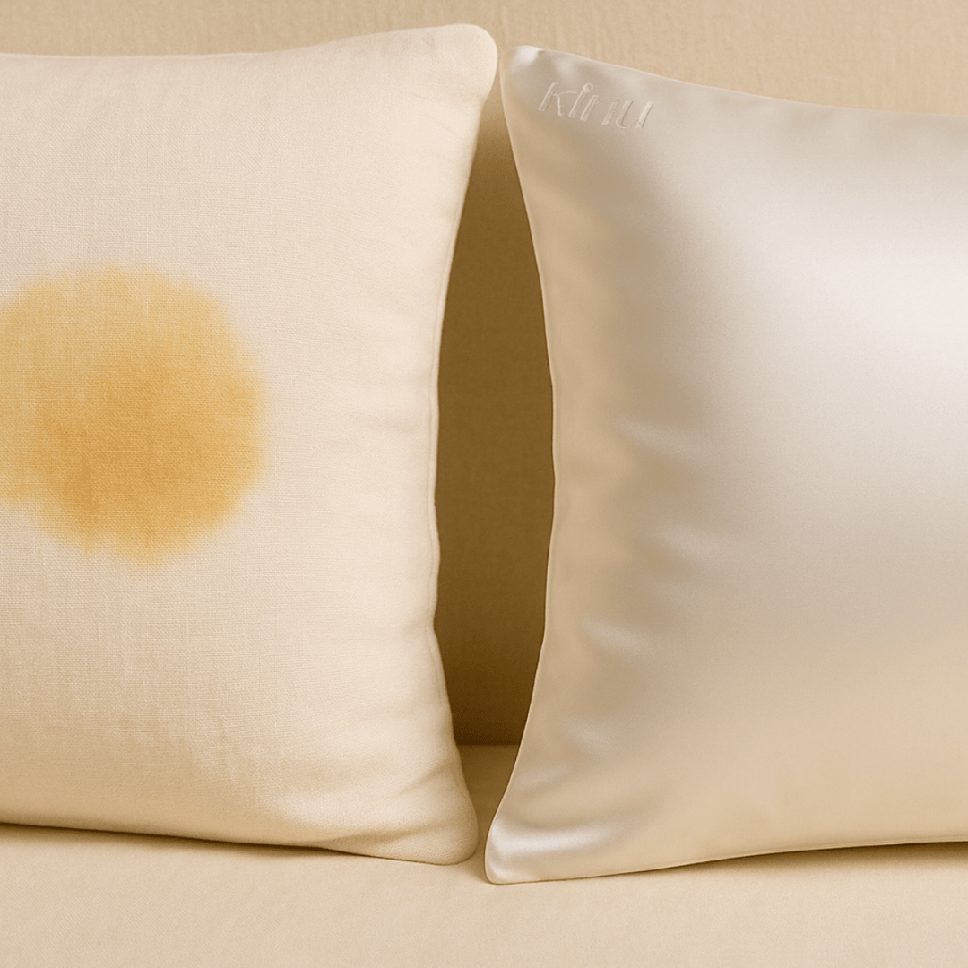 Manchas en la Almohada al Despertar: Causas, Prevención y la Solución Definitiva con Seda - KINU