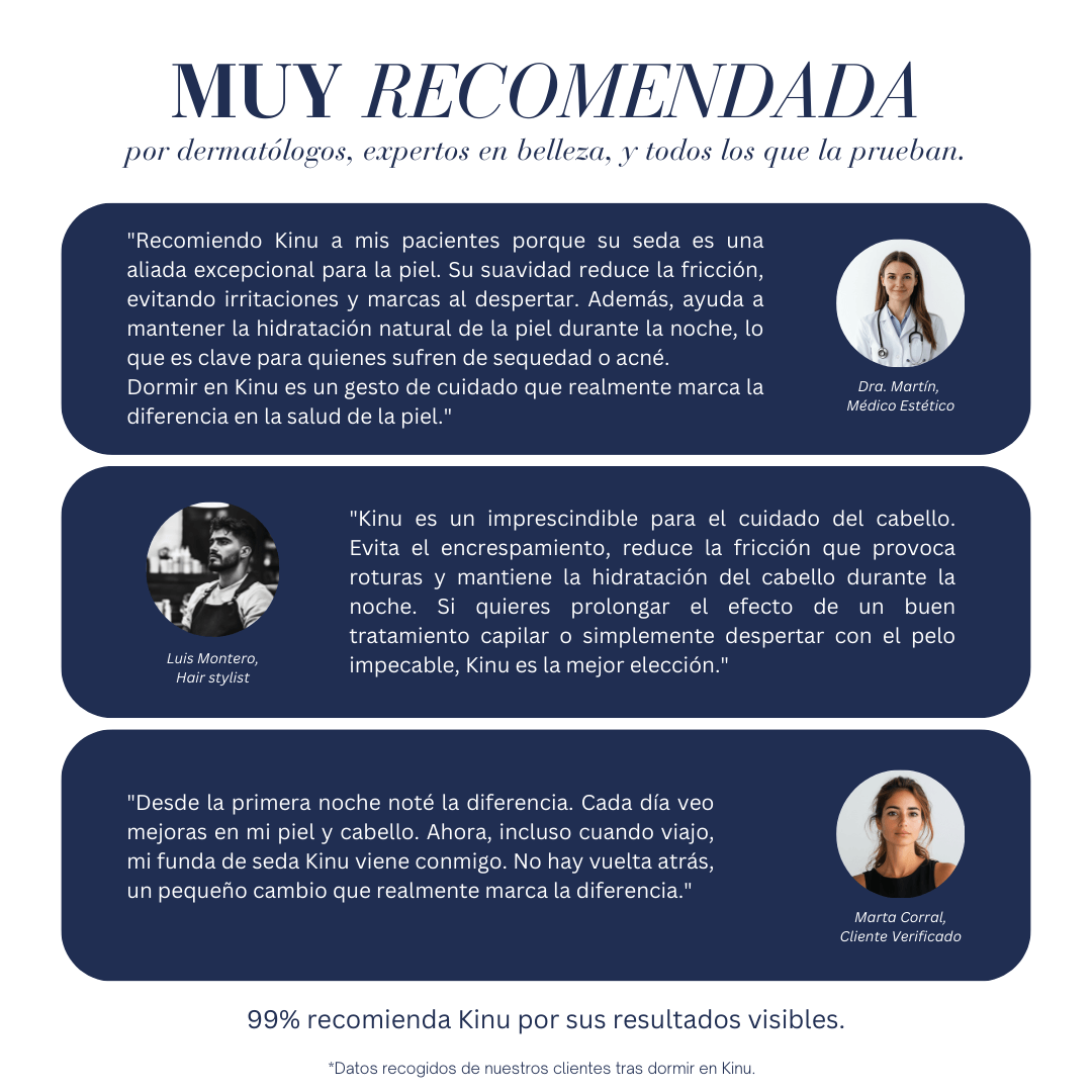 Funda de Almohada de Seda - KINU