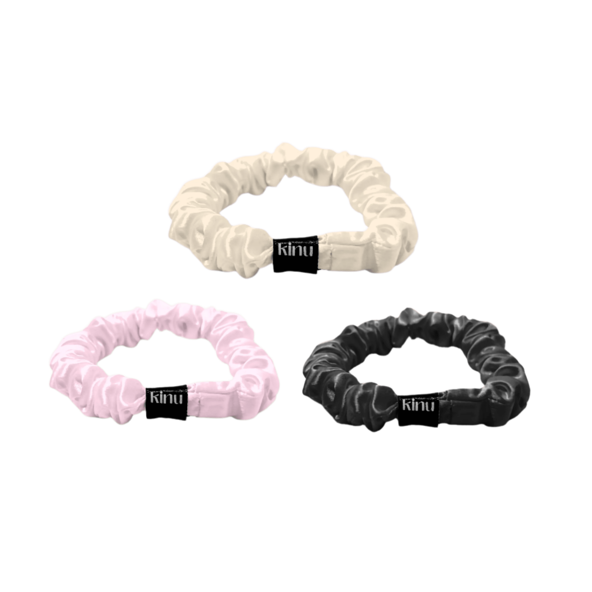Kinu Silk Scrunchies - KINU