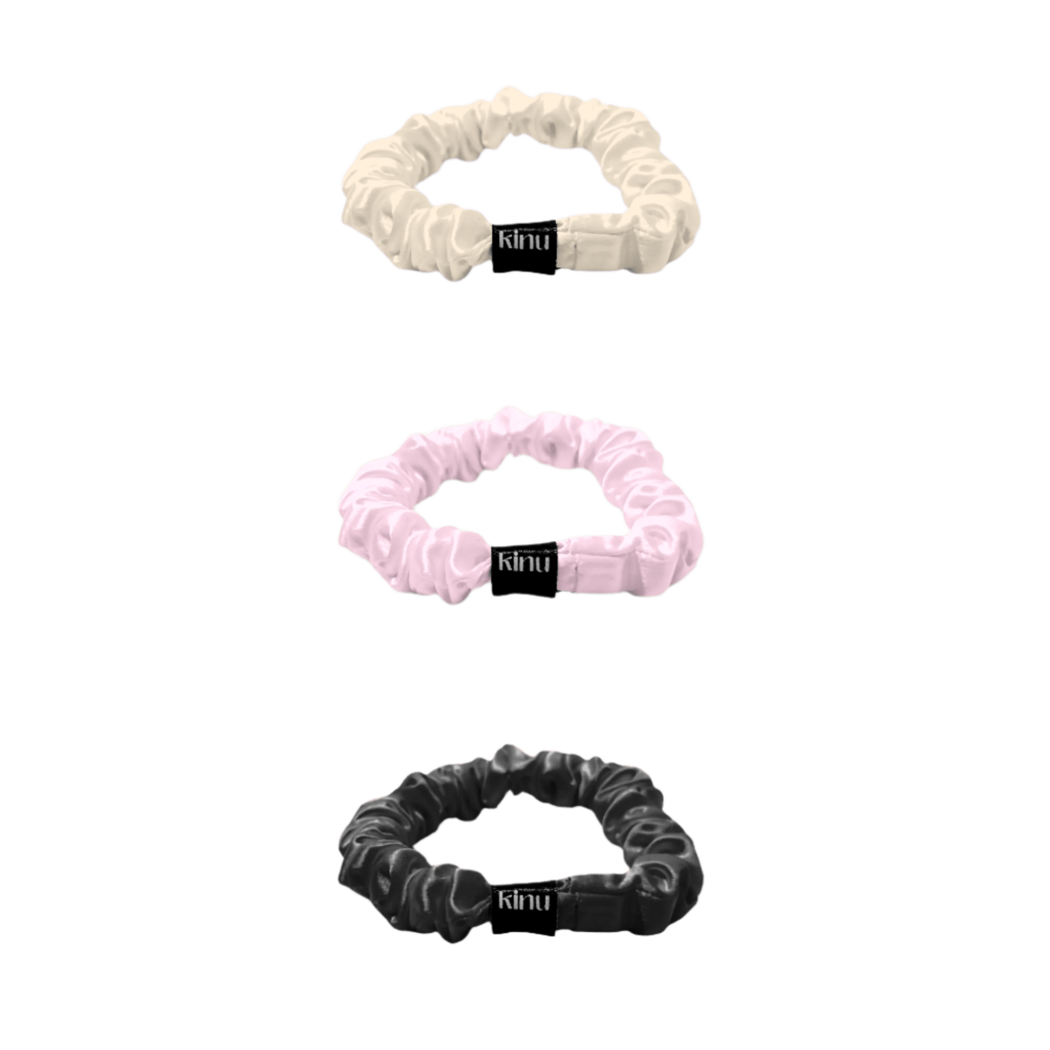 Kinu Silk Scrunchies - KINU