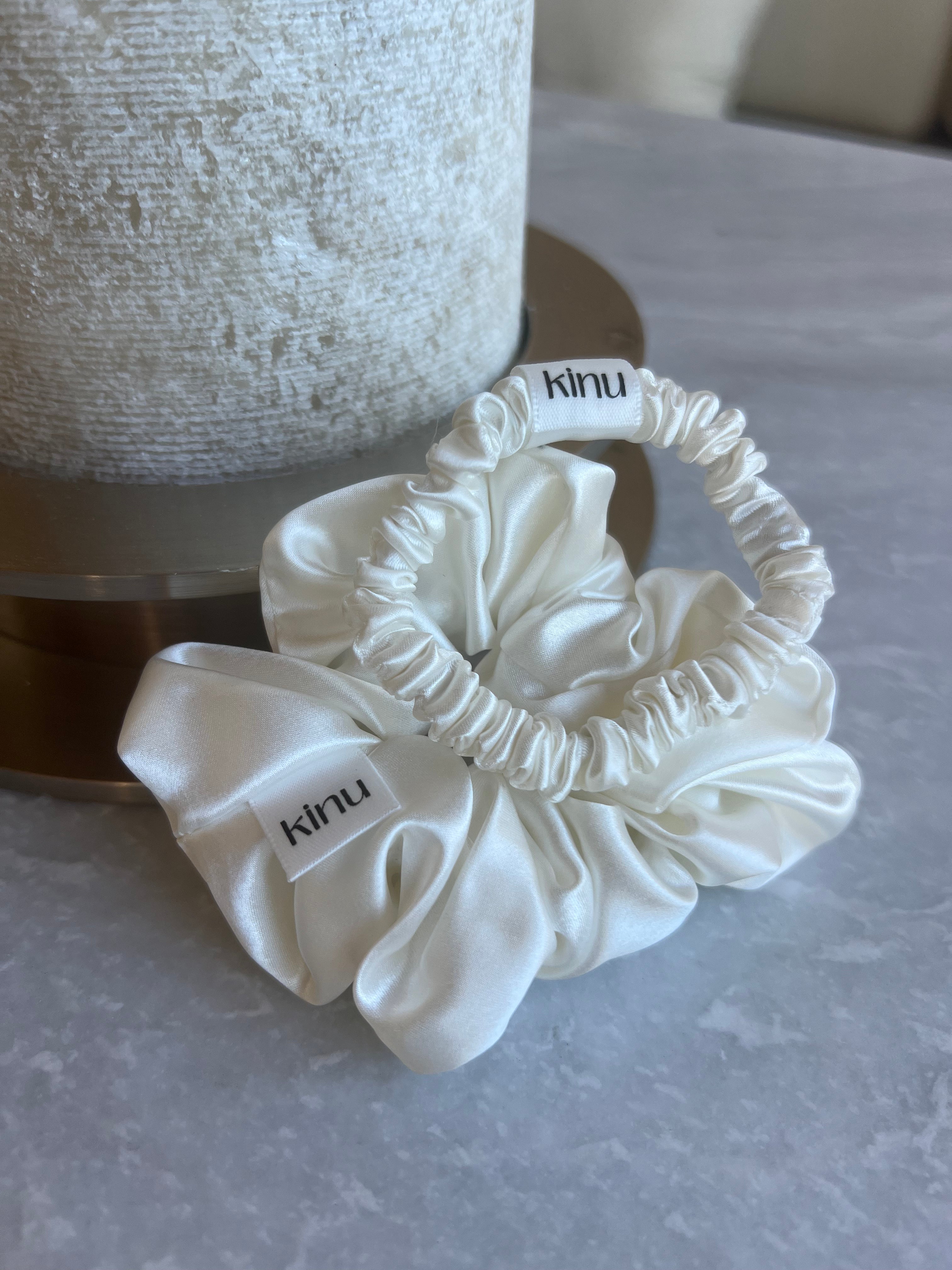 Kinu Silk Scrunchies