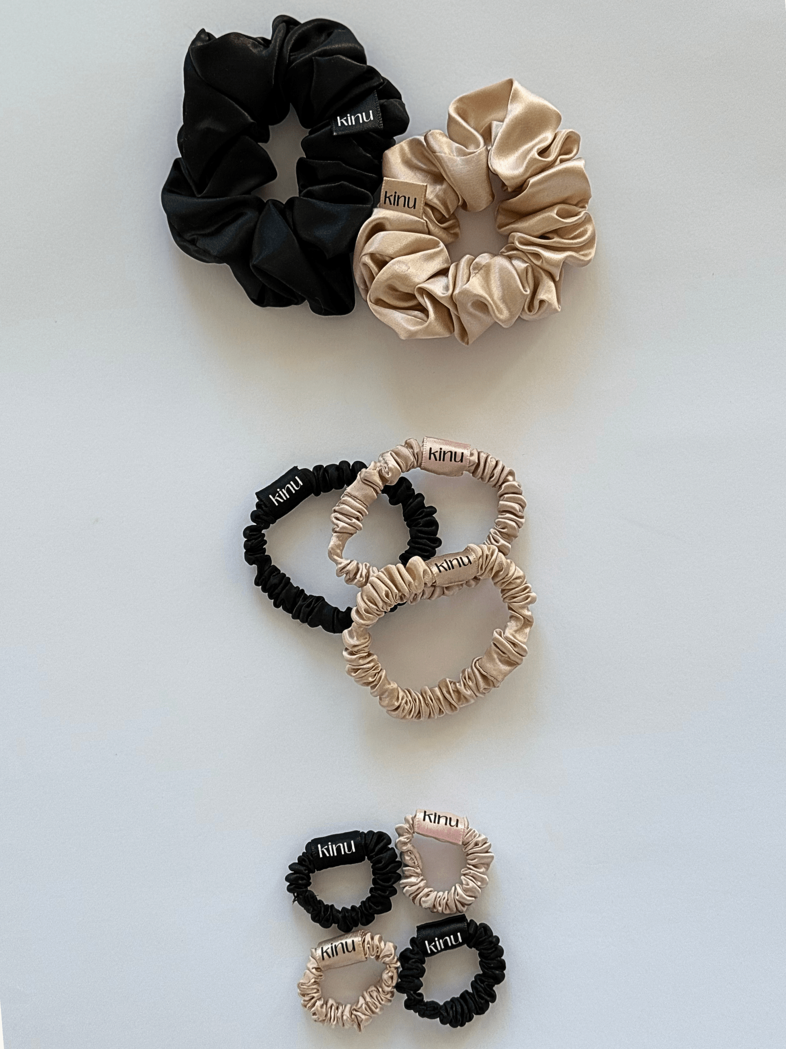 Kinu Silk Scrunchies - KINU