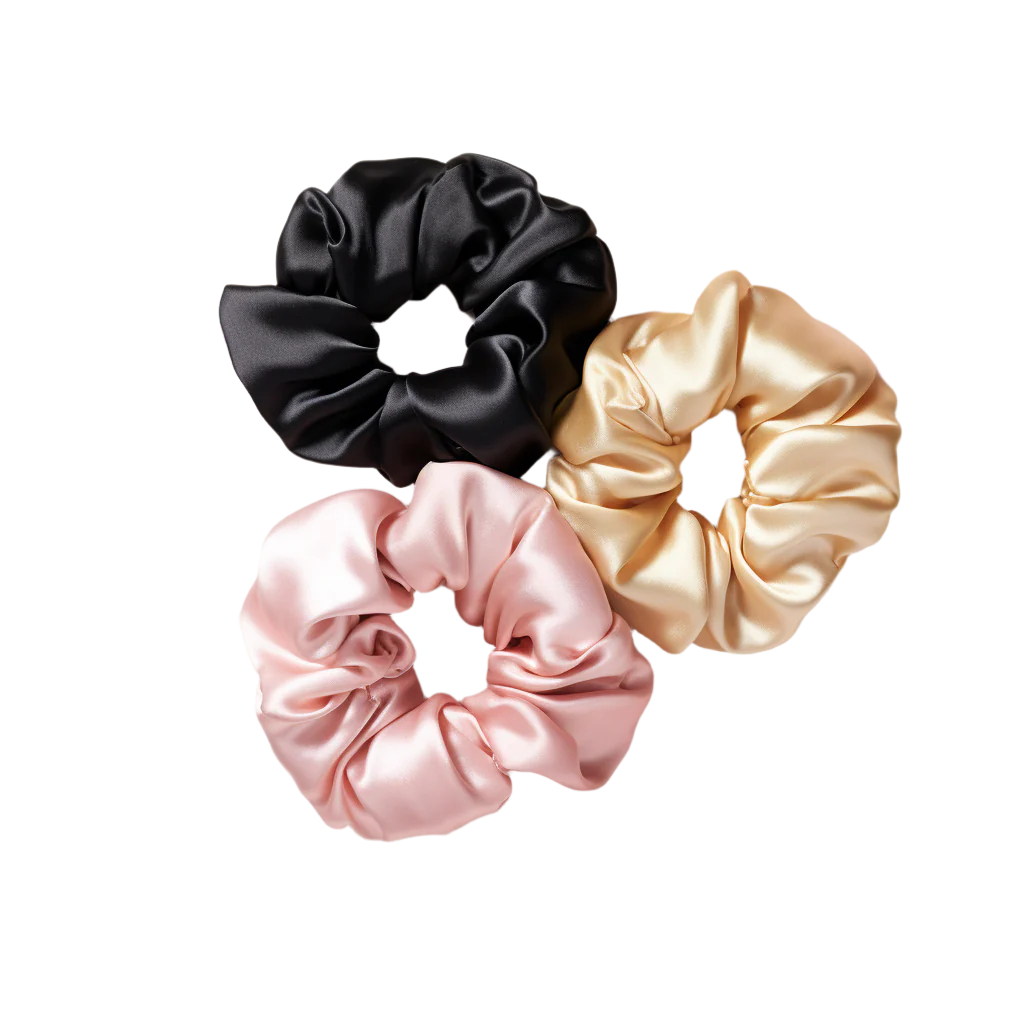 Kinu Silk Scrunchies